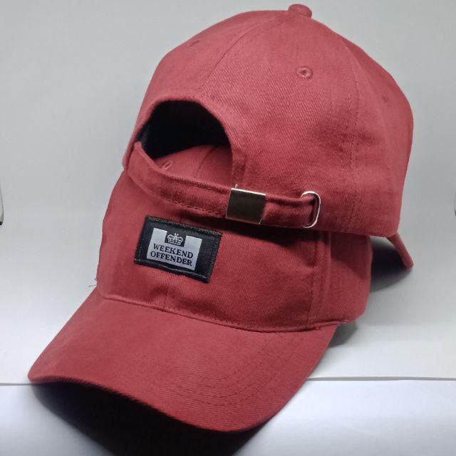 Topi Baseball Pria Caps Weekend Offender // Topi Distro Wekend Offender Bahan Tebal Cakop Besi Motif Terbaru