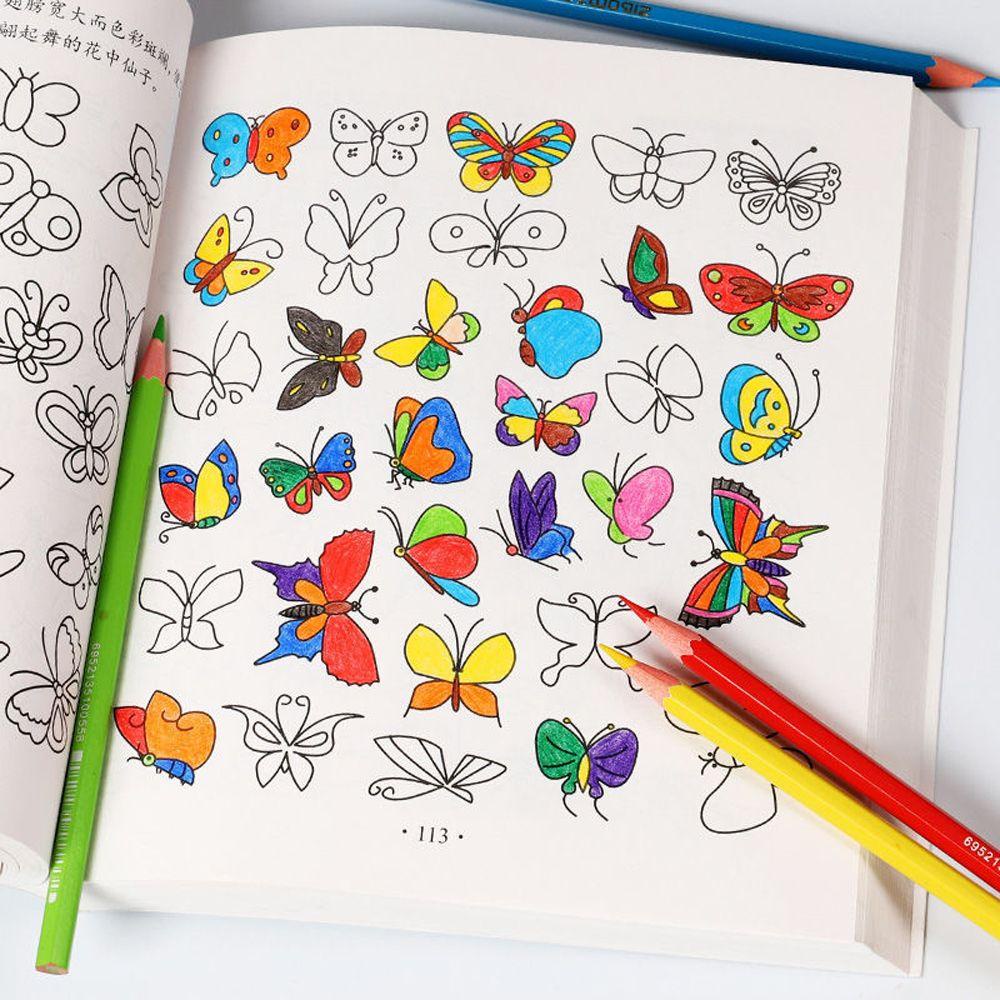 Lanfy Cara Menggambar Stick Angka Hewan 10000case Anak Edukasi Dini Bunuh Waktu Belajar Menggambar Buku Melukis Bayi Menggambar Buku Teks