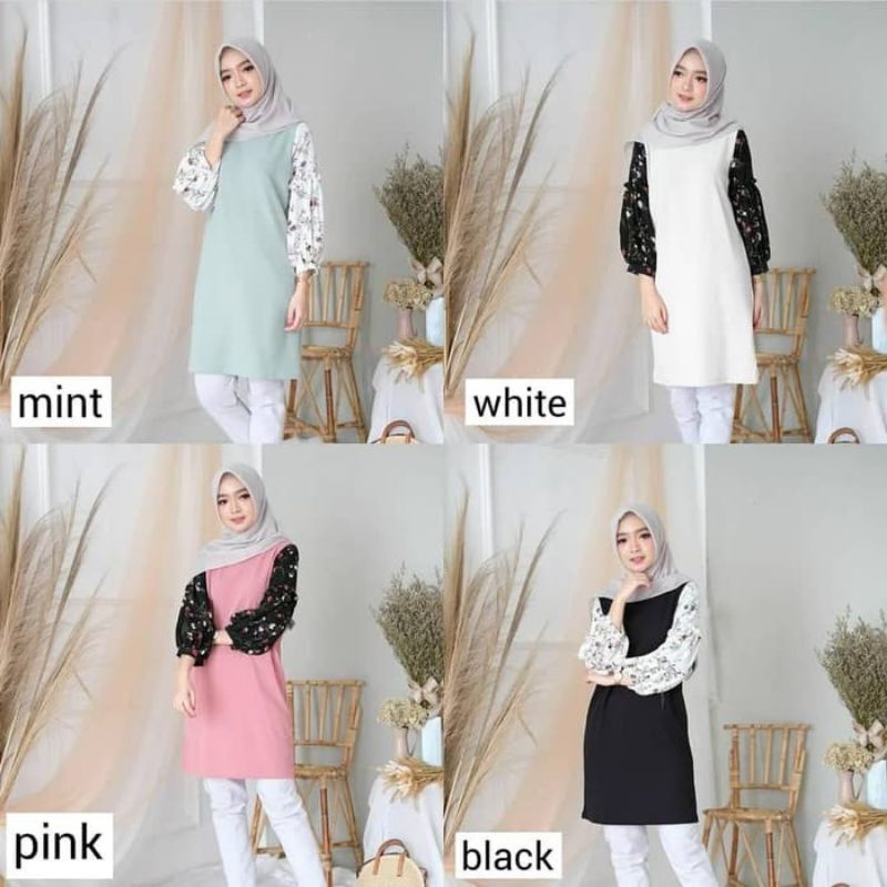 Yesi tunik atasan wanita fashion muslim