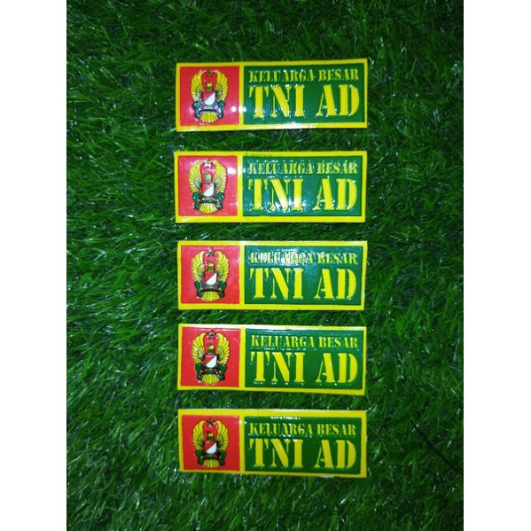 Stiker Timbul Logo TNI