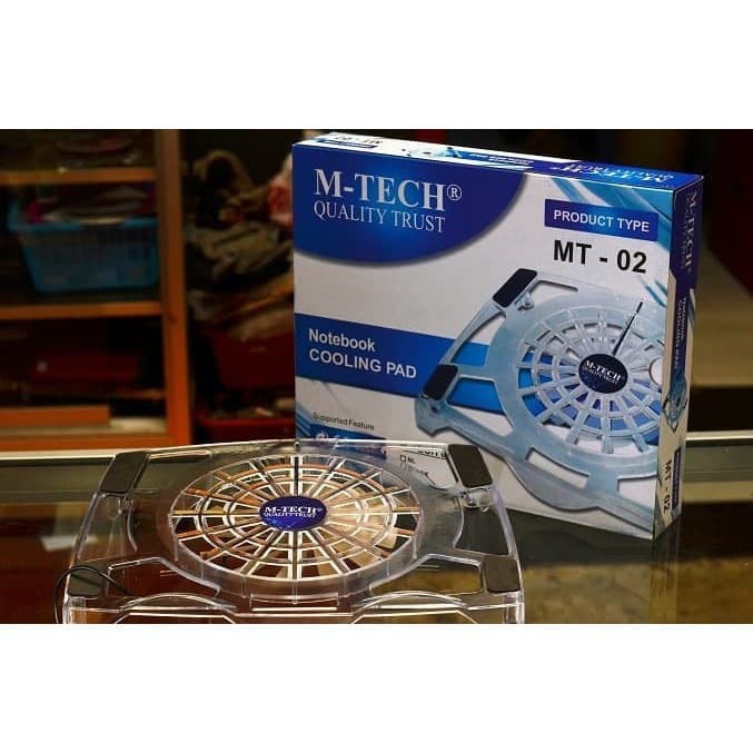 Cooling Pad kipas Pendingin Notebook Laptop M-tech MT-02 mtech MT02