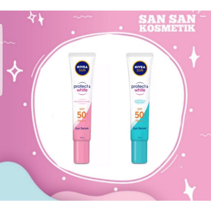 Nivea Sun Serum Protect &amp; White SPF 50 ++ 30ml