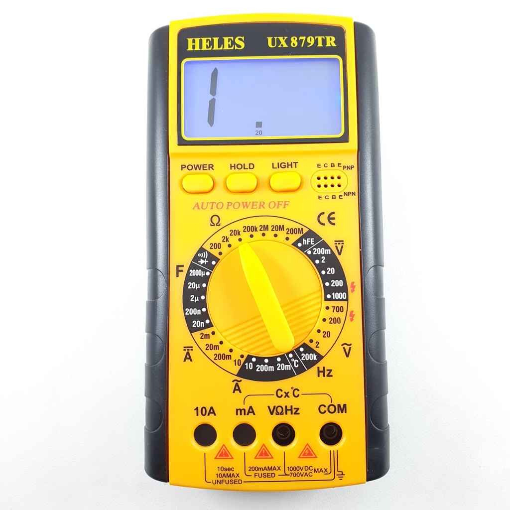 Multimeter Heles UX879TR Multitester Digital UX 879 TR Tester Besar Avometer