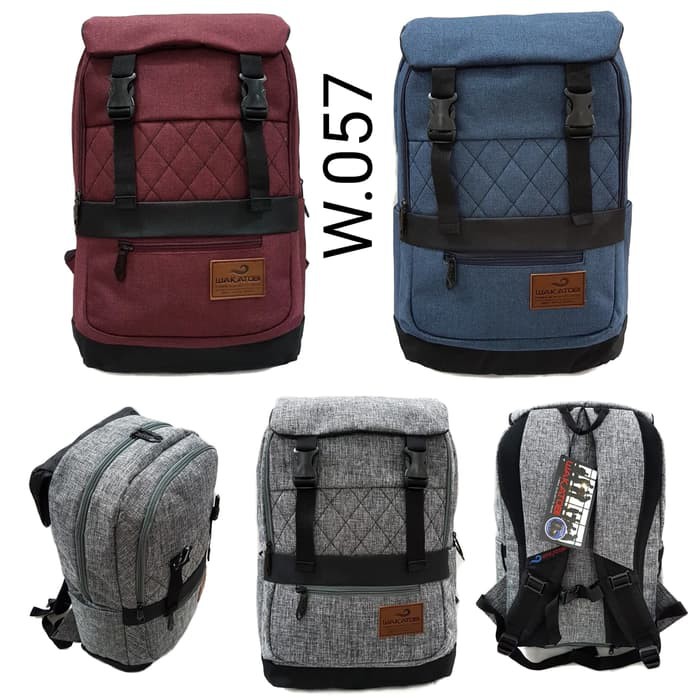 Tas Ransel Laptop Wakatobi W.057  Techdoo Tas Ransel Pr TAS BACKPACKER U6W0