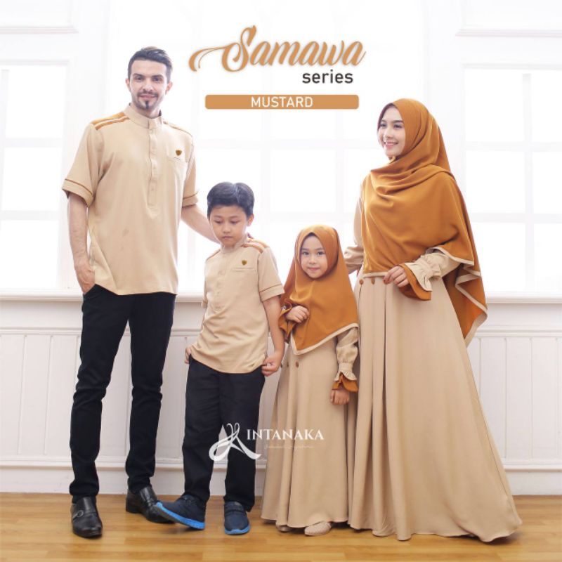 SAMAWA SERIES BY INTANAKA | SARIMBIT SET | COUPLE FAMILY | GAMIS IBU DAN ANAK | SARIMBIT KELUARGA | 