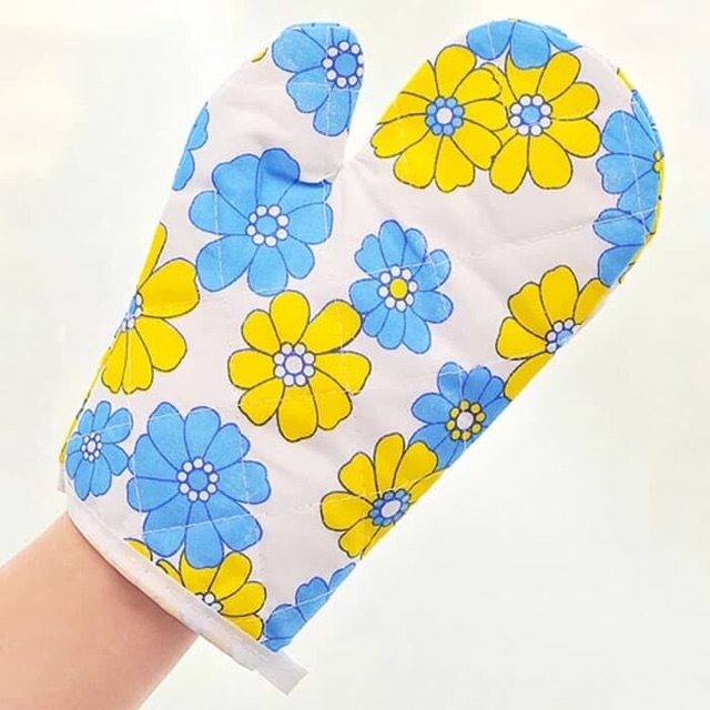 Sarung Tangan oven microwave masak MOTIF dapur anti panas kitchen glove Pelindung Tangan