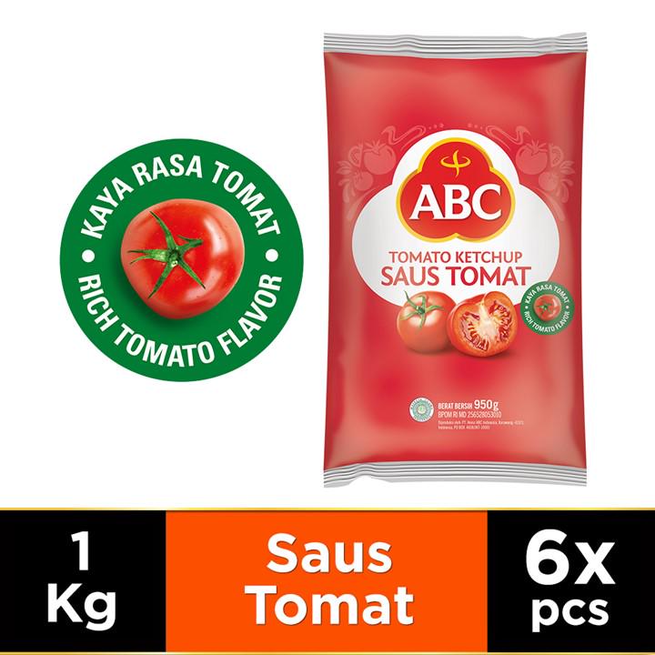 

ABC Saus Tomat 6 x 1 kg