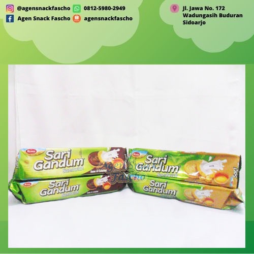 

Roma Sari Gandum Sandwich pack All Variant 115 gram