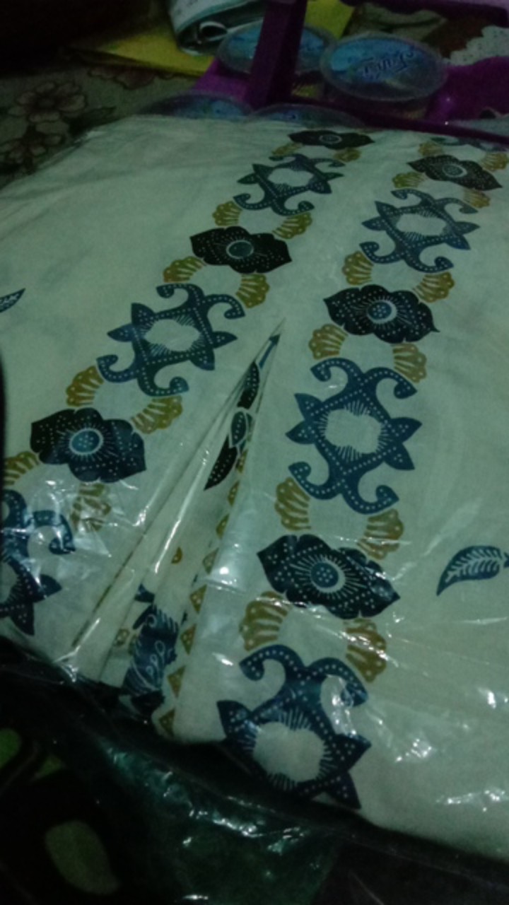 Tunik Batik Belah Depan Jumbo S M L Xl Xxl 3xl 4xl