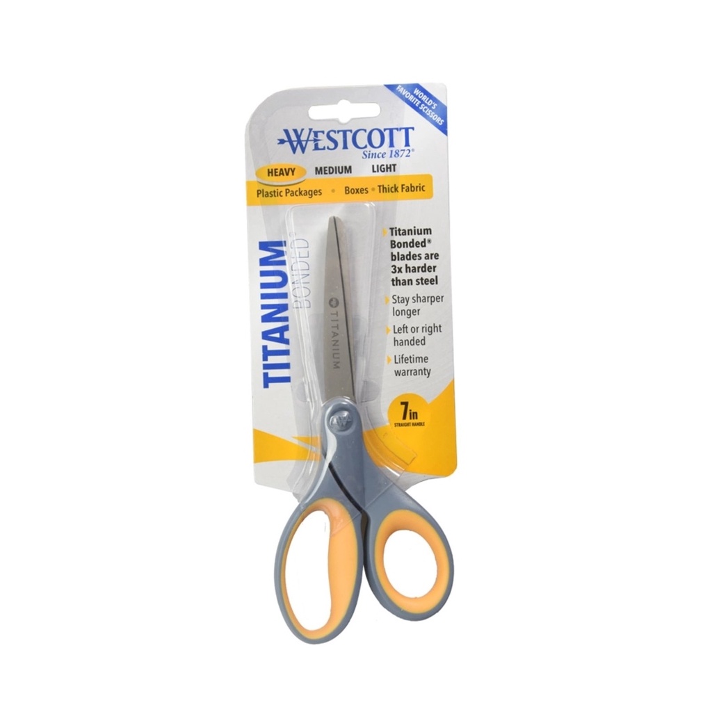 

Gunting Serbaguna Westcott Titanium Bonded Straight Scissor