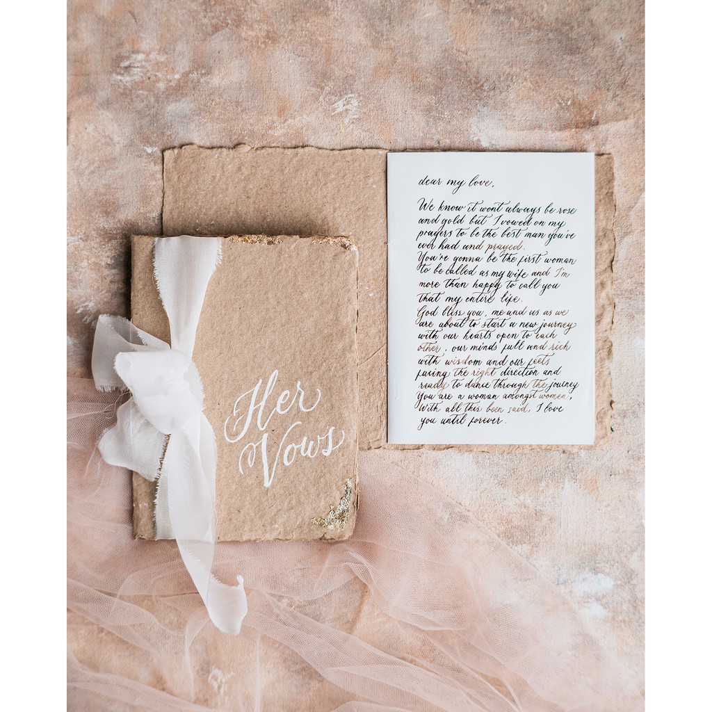 Wedding Vow Book | SEPASANG