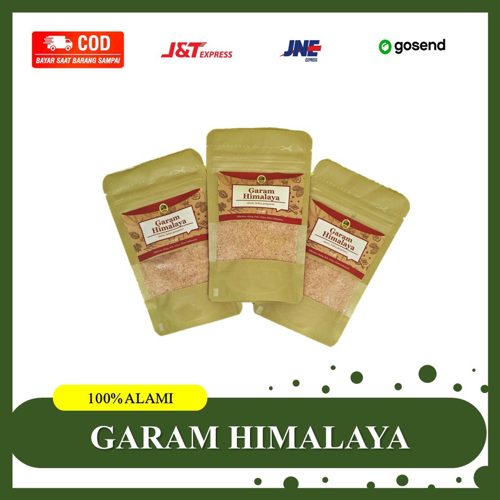 

Garam Himalaya atau Himsalt 100gr Original Premium Natural Super Food Asli Dari Tambang Pakistan
