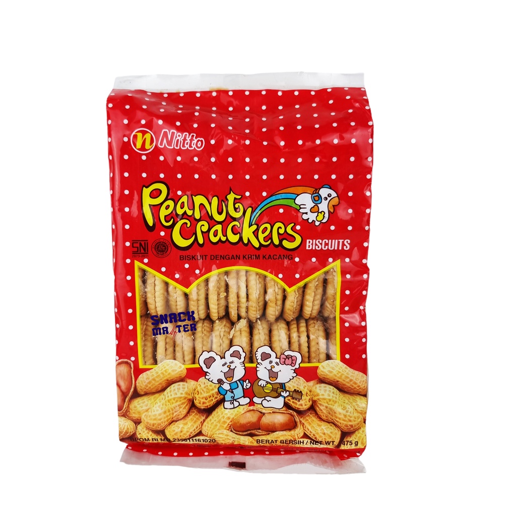 

Nitto Peanut Crackers Biscuits -Netto 475 gr