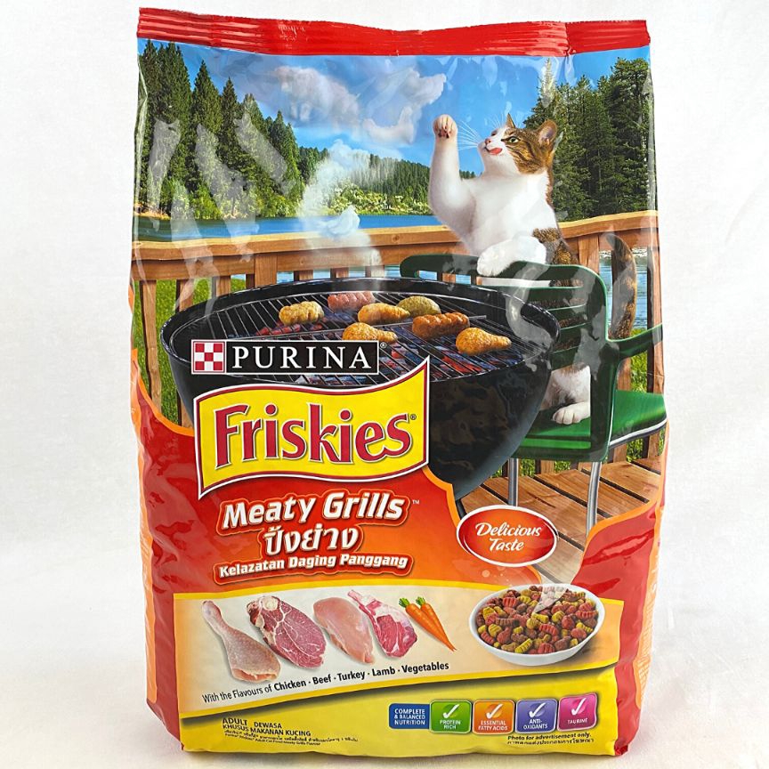 

FRISKIES Makanan Kucing MEATY Grills 3kg