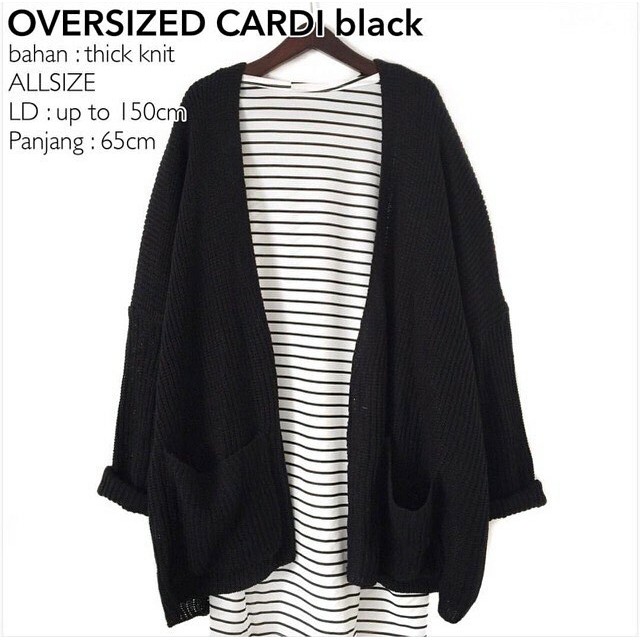 OVERSIZED VELLA CARDI - outer murah / cardigan murah / simple outer / cardigan wanita / oversize