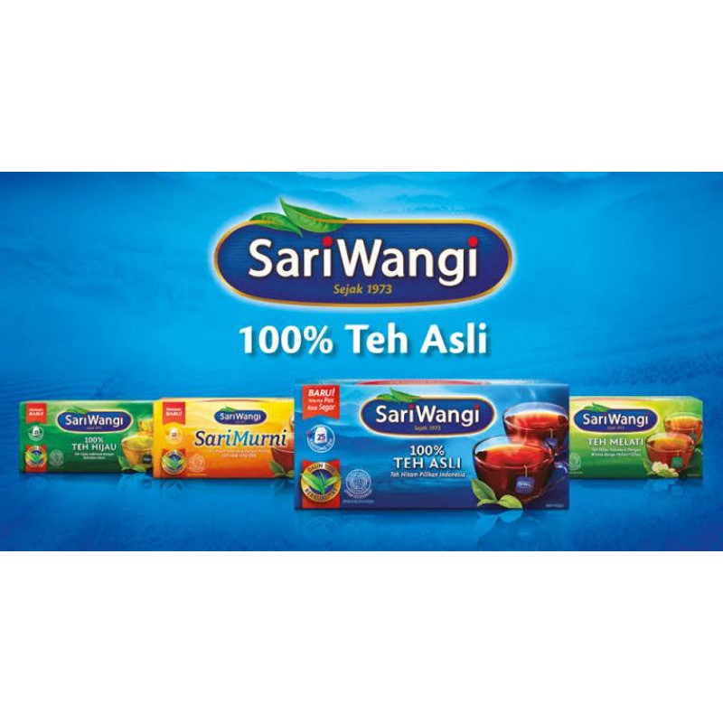 

TEH CELUP SARIWANGI|original|tehhijau|jahekunyit|tehhijau|tehmelati