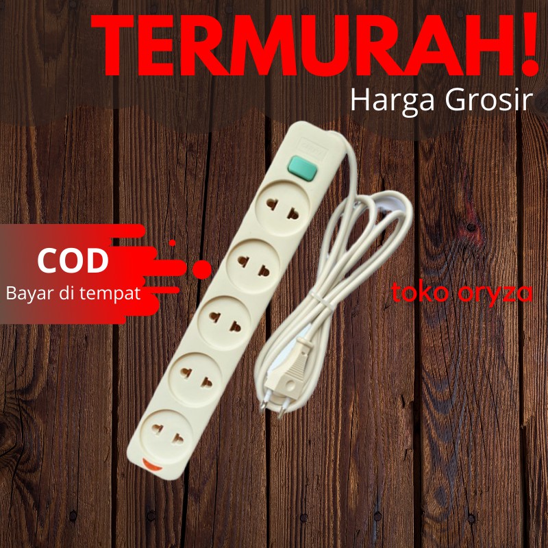 Stop Kontak Kabel Kabel Roll Terminal Colokan Stop Kontak Broco Colokan 3 Lubang