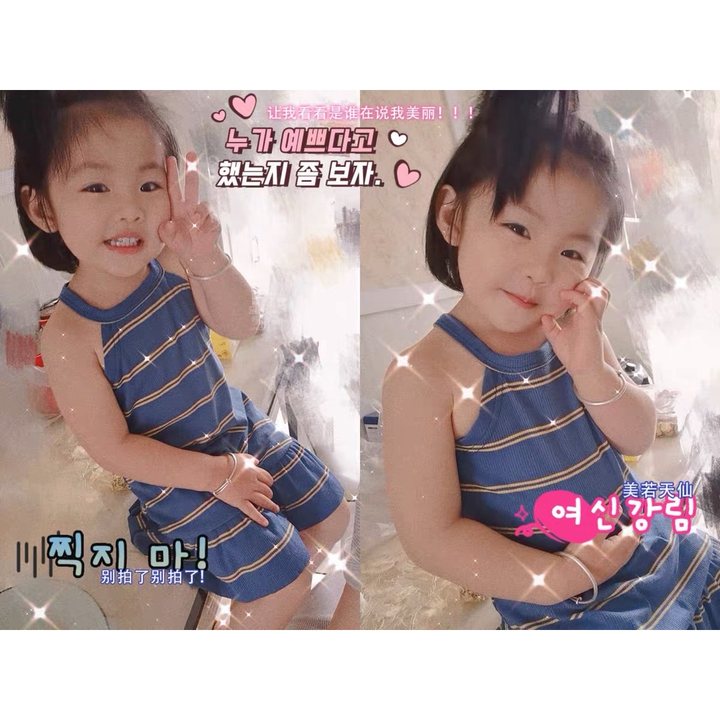 SARA DRESS AND TANKTOP KOREAN STYLE ANAK CHANEL