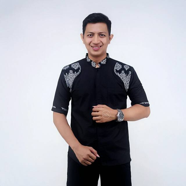 Baju Koko Kurta Dewasa Lengan 3/4 Dan Lengan Pendek Material Catton Adem Serap Keringat