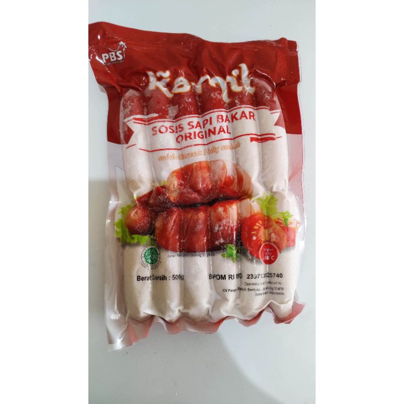 

Sosis Kamil Sosis Sapi Bakar Jumbo