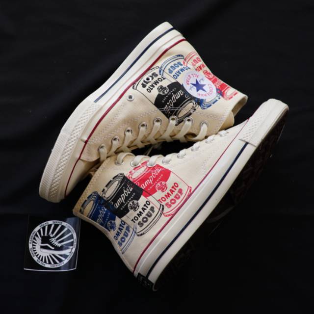 andy warhol converse campbell soup