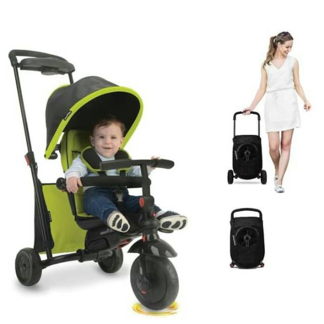 Smarttrike T fold 7in1 AUDREY BABY SHOP ready warna red+grey