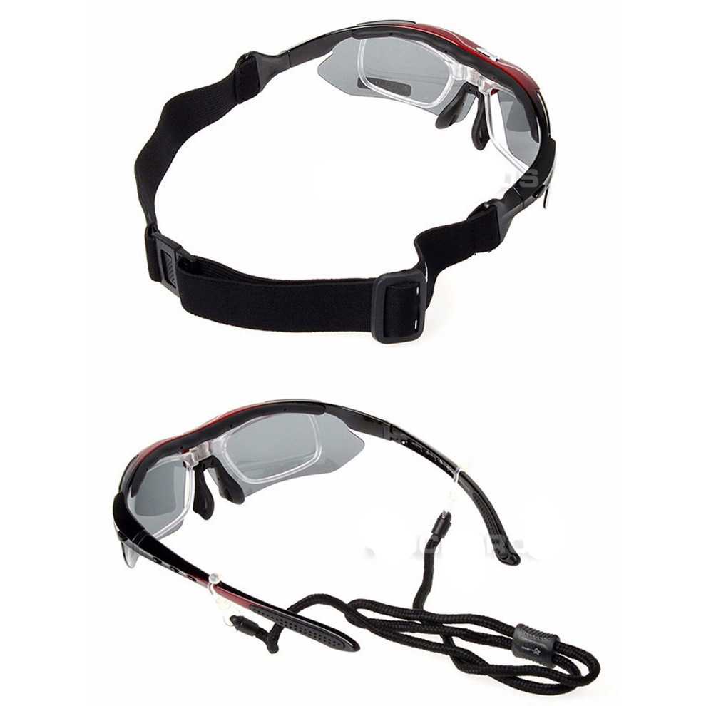 Kacamata Sepeda Polarized dengan 5 Lensa Myopia / Kacamata Sepeda Speda Spedah Sepedah Pria Wanita Dewasa Rockbros Rockbross Roadbike Mtb Gowes Gunung Photocromic Minus Sporty Hitam Original Terbaru / Kacamata Olahraga Sepeda Bersepeda Lari Pria Wanita