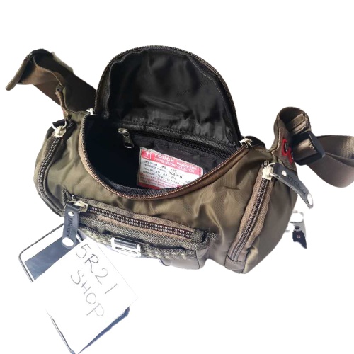 TAS ORIGINAL TOUGH  5459  tas pinggang tough warrior tas waist bag army slingbag tough Tas selempang tough