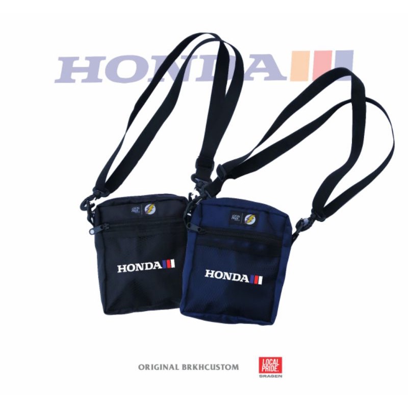 TAS HONDA | TAS HEREX | CB HEREX | CB | TAS DISTRO | HONDA GANK | TAS SELEMPANG | TAS BAHU | SLINGBAG HONDAGANK | GL100 | TAS PSHT | setia hati Terate | limited edition