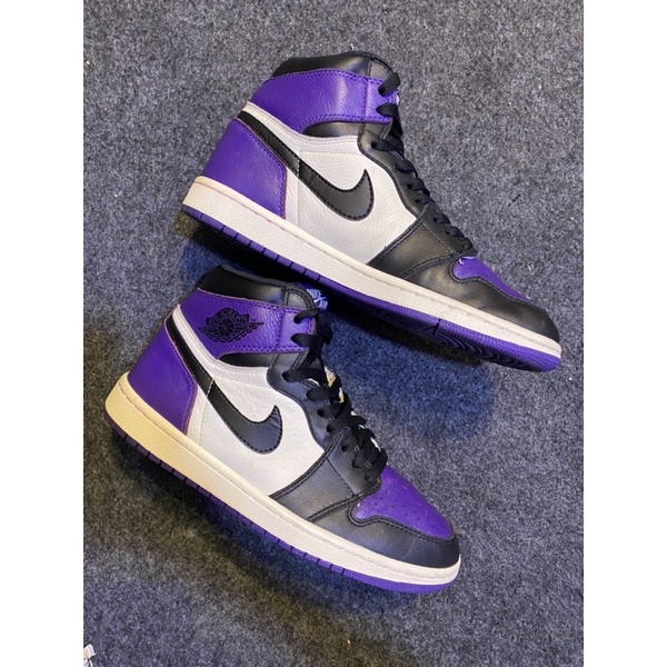 NIKE AIR JORDAN 1 HIGH COURT PURPLE SECOND ORIGINAL