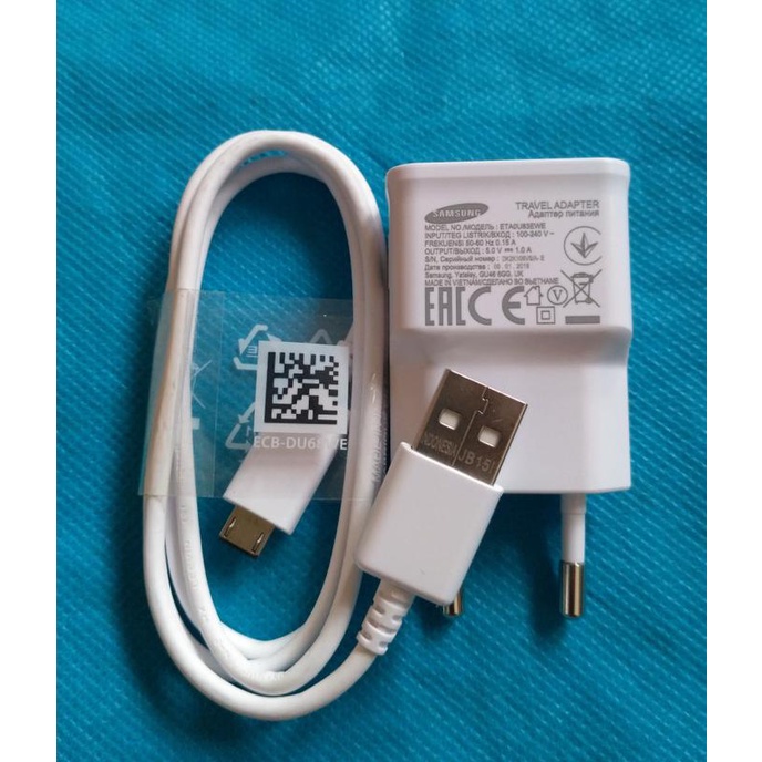 CHARGER SAMSUNG GALAXY J1 J2 J3 J5 J7 PRIME ORIGINAL 100% CABUTAN HP