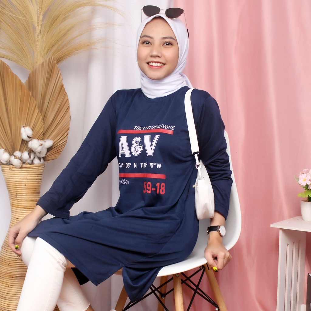 [12.12] RX FASHION  - TUNIK A&amp;V WANITA