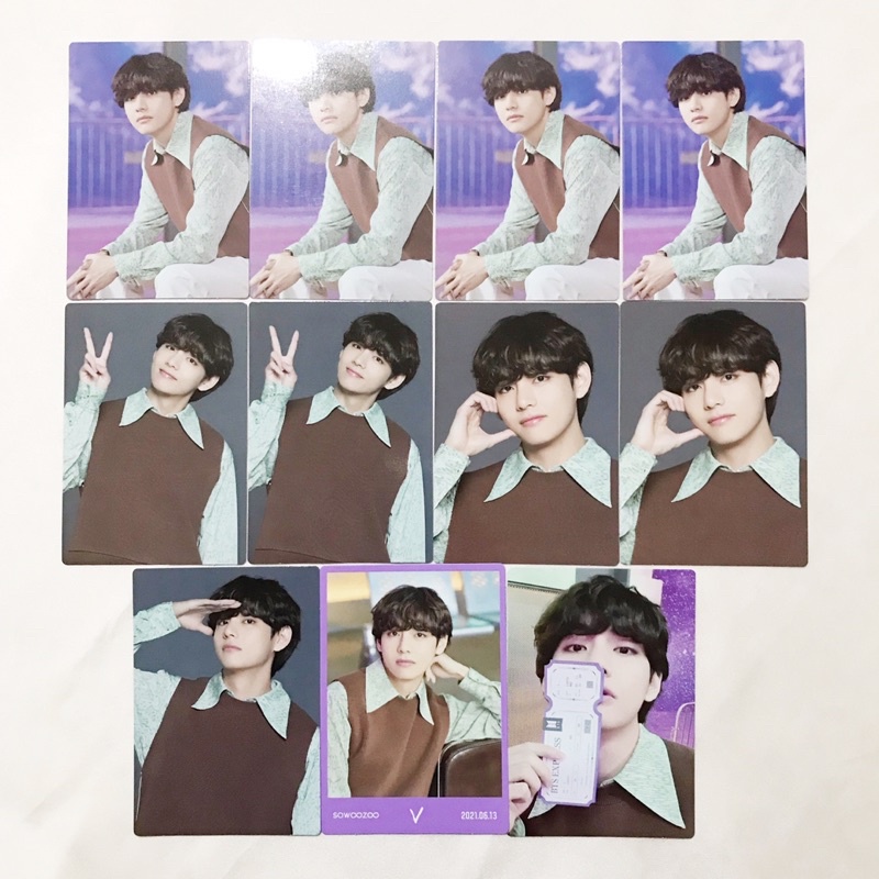 READY STOCK OFFICIAL MINI PHOTO CARD SOWOOZOO TAEHYUNG