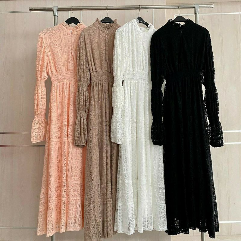 Dress/Gamis Brukat Mewah Salem Premium Import by Soira