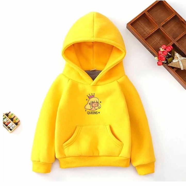 Hoodie Queens Anak Fleece Pakaian Anak