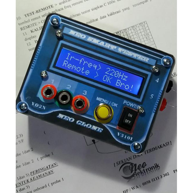 esr   smart tester  LCR meter  komponen tester Terbaik