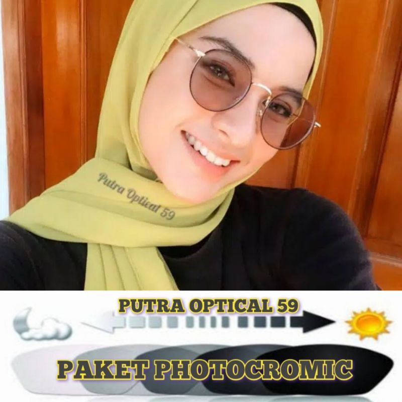 FRAME KACAMATA WANITA 6324 LENSA PHOTOCROMIC | ANTIRADIASI | Termurah