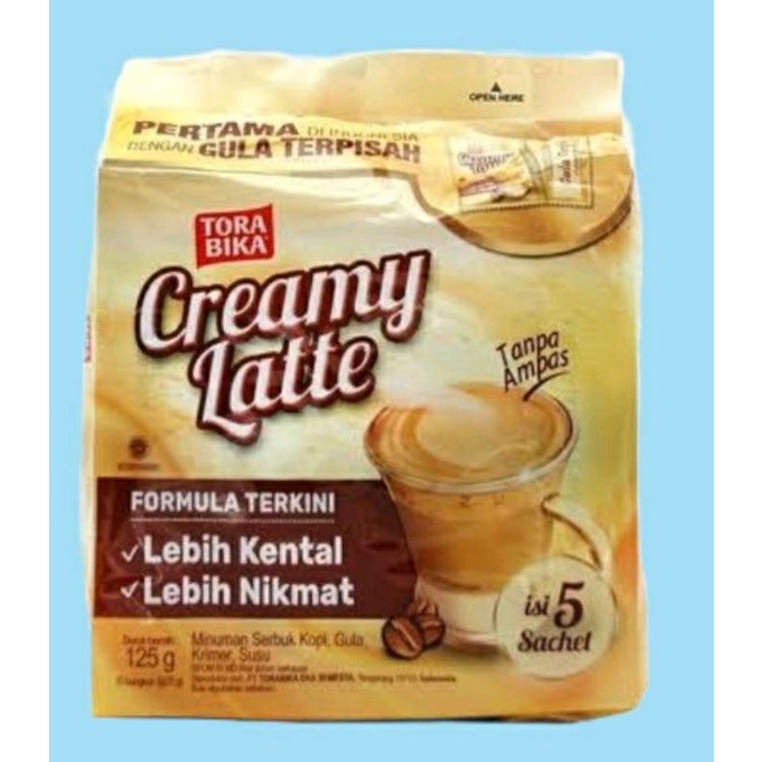 TORABIKA CREAMY LATTE isi 5pcs