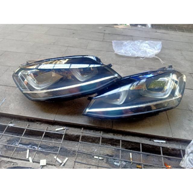 headlamp vw golf mk7