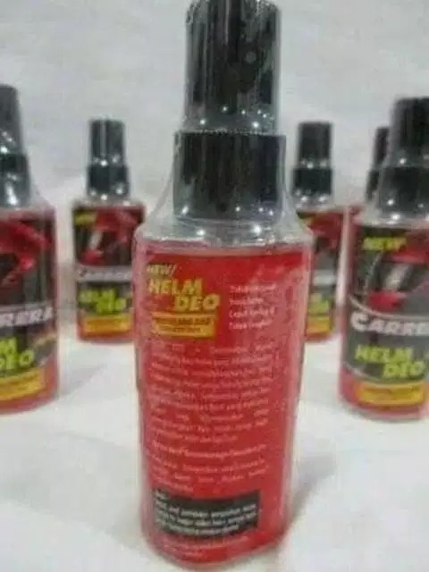 Parfum Helm  Helmet Disinfectant Pengharum Anti Jamur Kuman Bakteri - Kuning