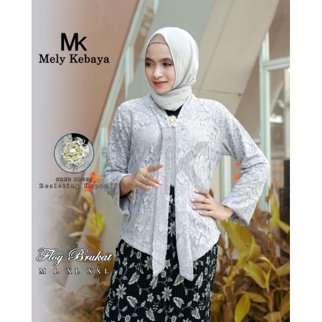 ATASAN KEBAYA KUTUBURU BROKAT / KEBAYA BROKAT BUSUI / KEBAYA WISUDA