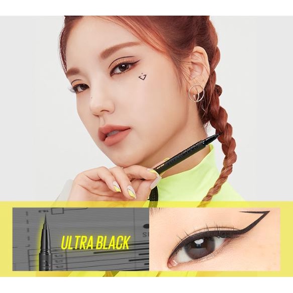 ☘️Yuri Kosmetik☘️ Maybelline Hypersharp Extreme Liner - Ultra black