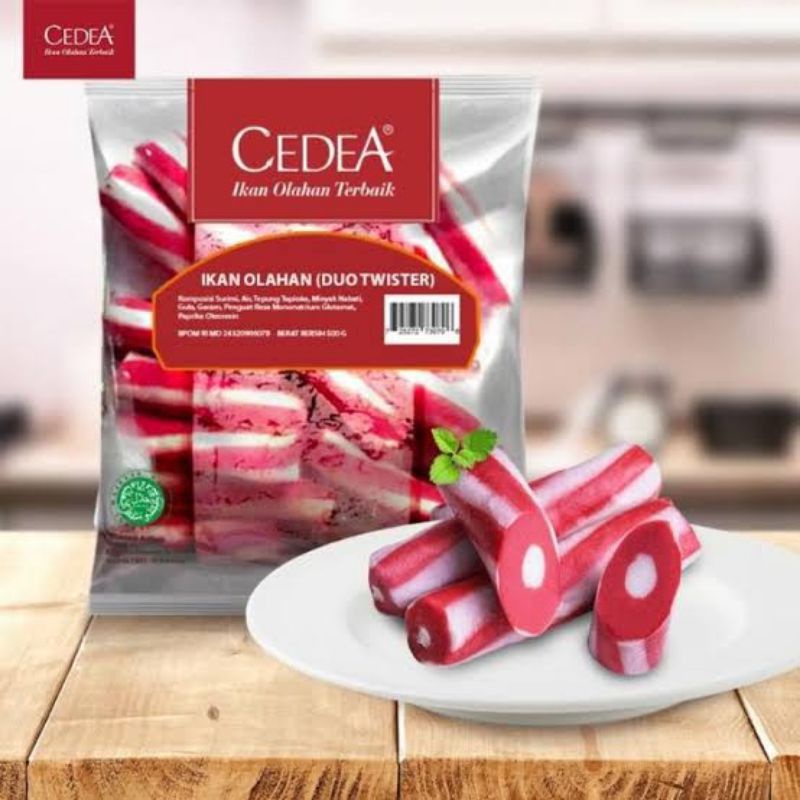 

CedeaDuoTwister/500g/Frozendfood/grosir