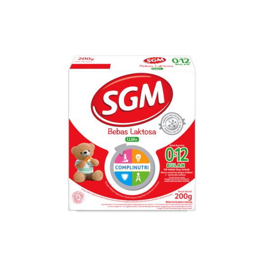 SUSU SGM LLM 200gr BEBAS LAKTOSA
