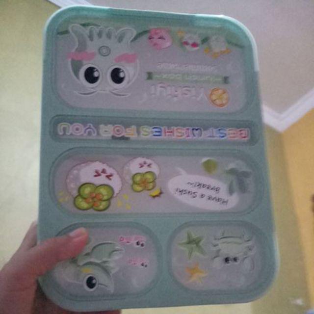 Lunch Box Kotak Makan Anak Bpa Free Yooyee Yy590 Sekat 5 Bubblewarp