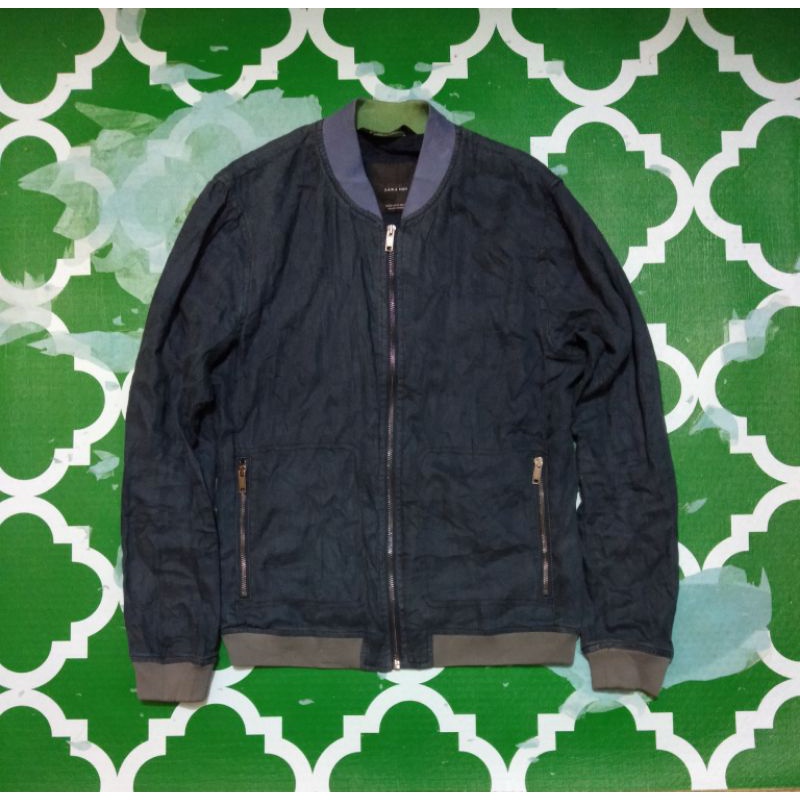 zara man jaket second original