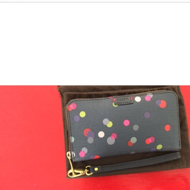 Fossil wallet polkadot RFID