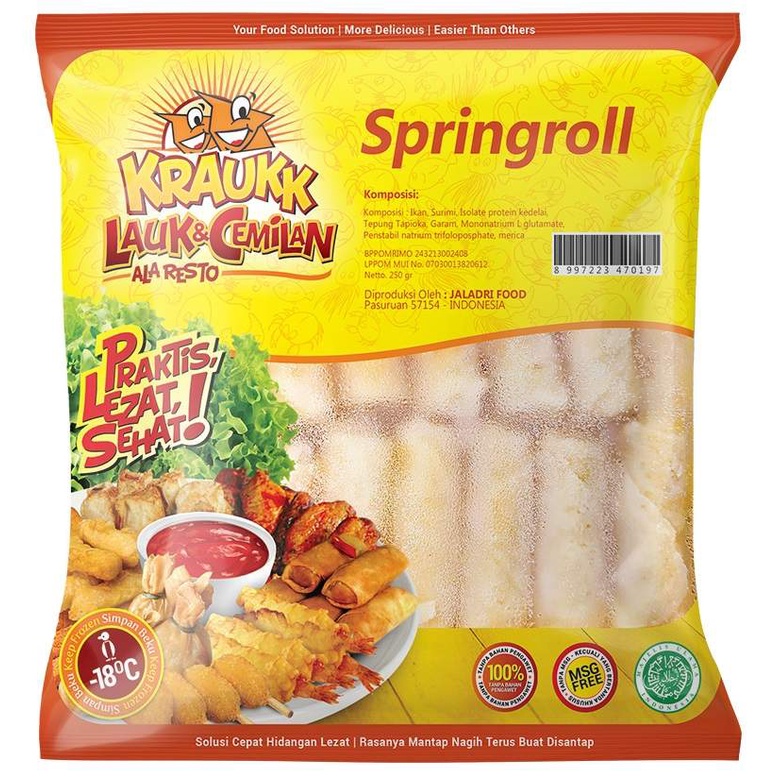 

Kraukk Springroll 250 gr