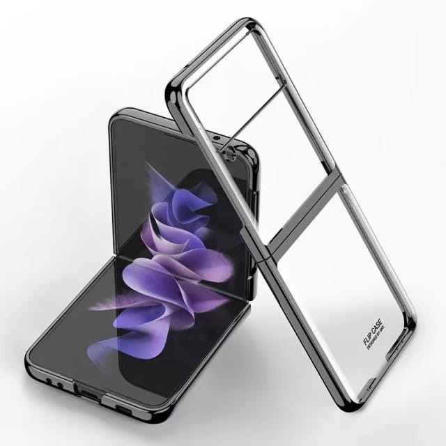 CASE SAMSUNG GALAXY Z FLIP 4 5G FLIP 3 LUXURY PLATING FRAME