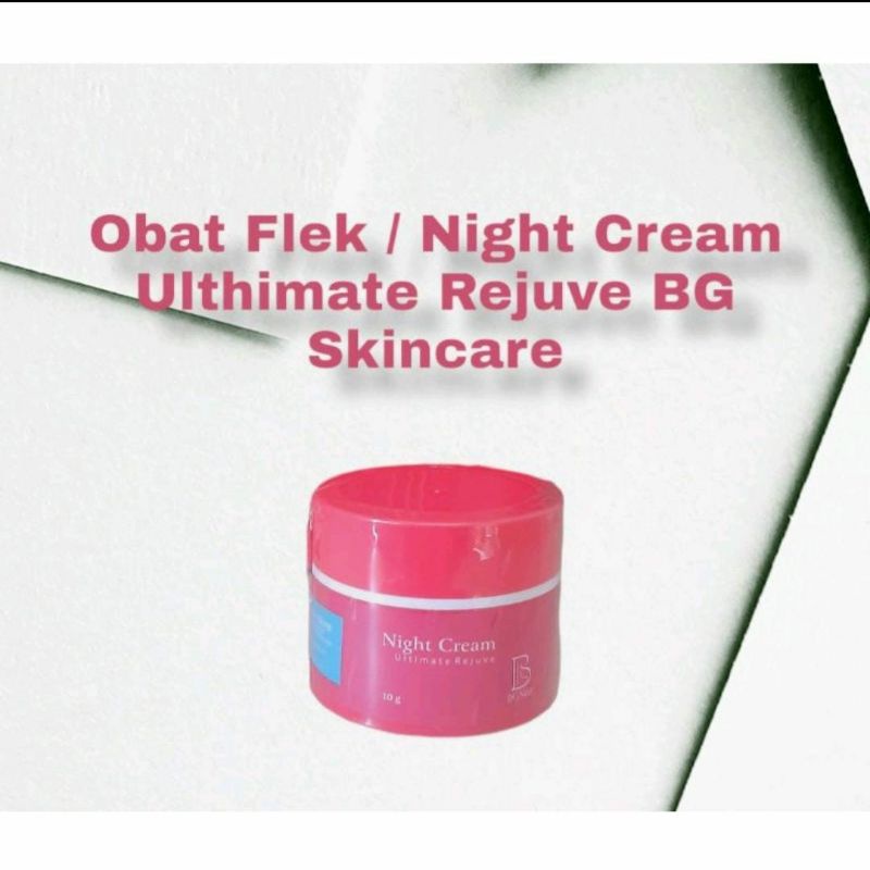 Night ultimate rejuve/obat flek BG skin beauty glow skincare